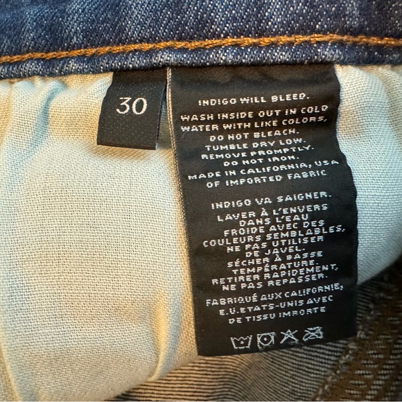 [J BRAND] Gracie High-Rise Cuffed Denim Shorts in ‘Jagger’ - Picture 4 of 11